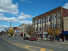 Liberty Street in the historic district of bath