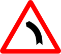 1b) — Curve to the left