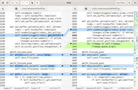 Скриншот программы Meld