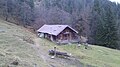 Mitterhütte südlich unterhalb der Hochalm