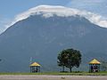 Mount KK again, taken from a different location on the same road.