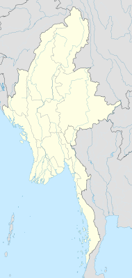 Location map Burma