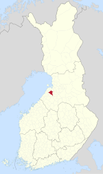 Location of Paavola in Finland