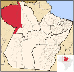 Microregione di Óbidos – Mappa