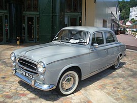 Peugeot 403 sedan.