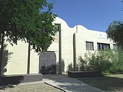 The Arizona Museum building was built in 1927 and is located on the grounds of University Park at 1002 W. Van Buren St. The building was listed in the Phoenix Historic Property Register in April 1989.
