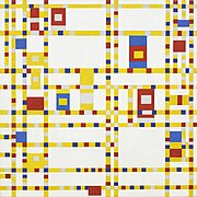 Piet Mondrian, Broadway Boogie Woogie, 1942.