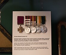 Medals displayed at Gordon Highlanders Museum.