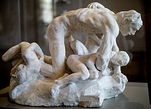 Auguste Rodin, Ugolin (1882).