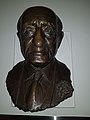 Bust of Sir Michael Sobell at Sobell Leisure Centre, Aberdare