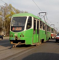 Tatra-T3ВПА № 4107, маршрут № 8, проспект Героїв Харкова