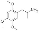 Chemical structure of TMA-2