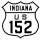 U.S. Route 152 marker