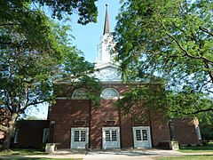 Coe College, Cedar Rapids, Iowa, named for Daniel Coe