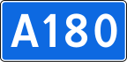 Federal Highway A180 shield}}
