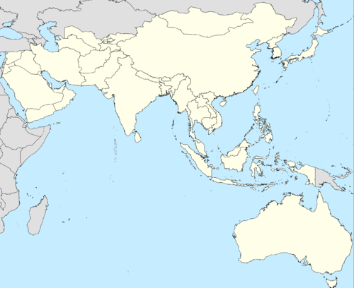 2015 AFC Futsal Club Championship is located in Asian Football Confederation