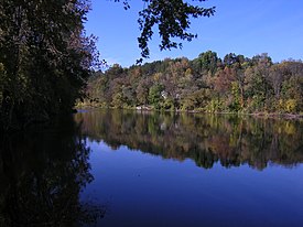 The Grand River passing through Forest Hills