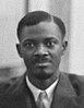 Lumumba, freed and negotiating, in Brussels