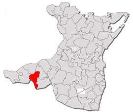 Location in Constanța County