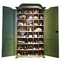 Image 15An early 18th-century German Schrank with a traditional display of corals, from the Naturkundemuseum, Berlin