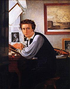 Copperplate Engraver Carl Edvard Sonne (ca. 1826)