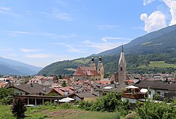 View of Brixen with the Dome and the White Tower.