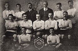 A group photograph of the 1905-06 team