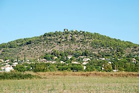 Vue du roc de Gachone.