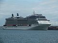 Celebrity Eclipse leaving Southampton.