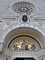 Ingresso del Famedio del Cimitero Monumentale di Milano