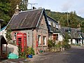 Main street in Crask of Aigas