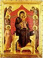 Madonna and Angles, Duccio, 1282