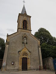 The church in Sainte-Ruffine