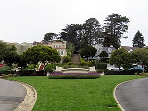 Entrance to Forest Hill from Dewey Boulevard