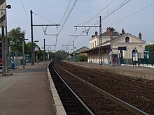 Vue depuis les quais.