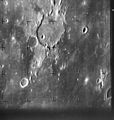 Altitude: 830 miles (1,340 km). Features: Image of Guericke crater, taken 8.5 minutes before impact.
