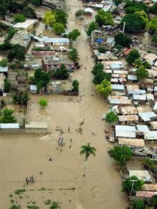 Inondations à Haïti.