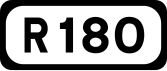 R180 road shield}}