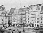 Kochs Hof und Jöchers Haus (um 1860)