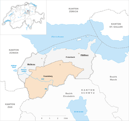 Feusisberg – Mappa