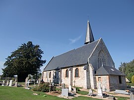 The church in Le Torpt