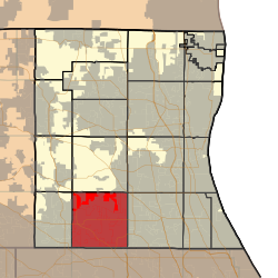 Location in Lake County