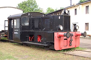 Eine N3 der Deutschen Reichsbahn im Eisenbahnmuseum Weimar