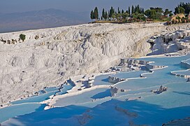 Hierápolis-Pamukkale: Piscinas naturales de Pamukkale