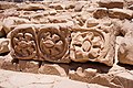 Ornamental ruins found along Petra's Roman Road