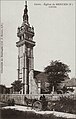 L'église de Berven vers 1925 (carte postale Émile Hamonic).