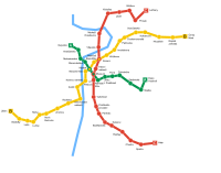 Mapa do Metro