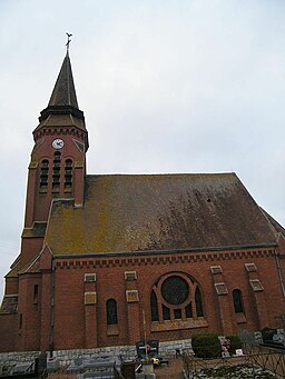 Kyrkan i Rouy-le-Petit.