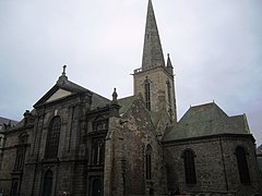 Exemple de polylithisme, la cathédrale Saint-Vincent[Note 5].