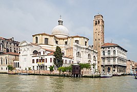 Church San Geremia from Grand Canal